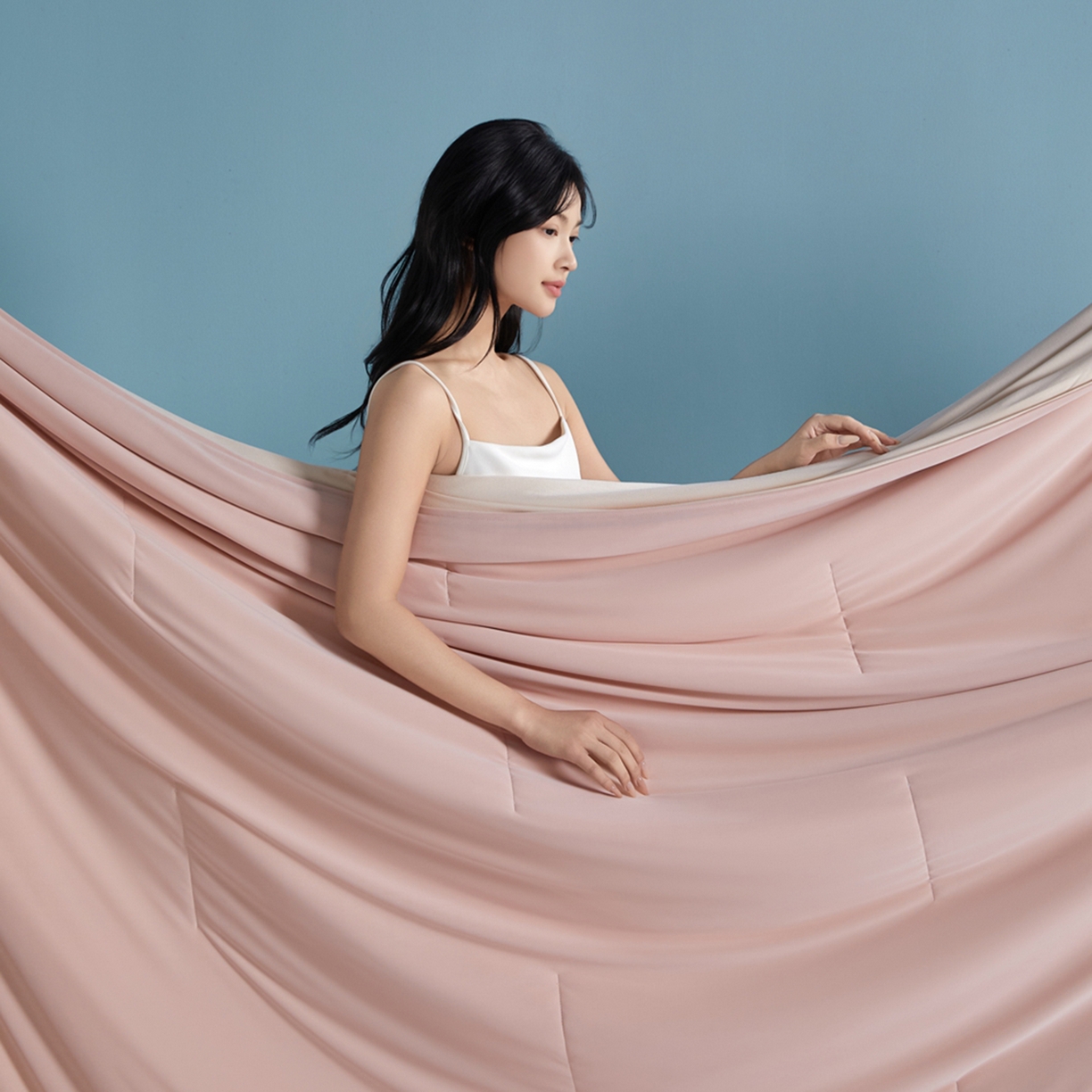 91家纺网 家纺一手货源 找家纺 （总）龙图家纺 2026新款星球睡眠夏凉被被子被芯