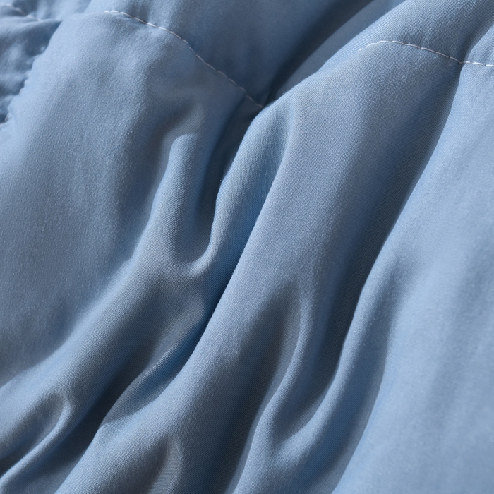 91家纺网 家纺一手货源 找家纺 欧朵家纺 2026春夏新款水洗棉新疆棉花被夏凉被空调被 布丁大格