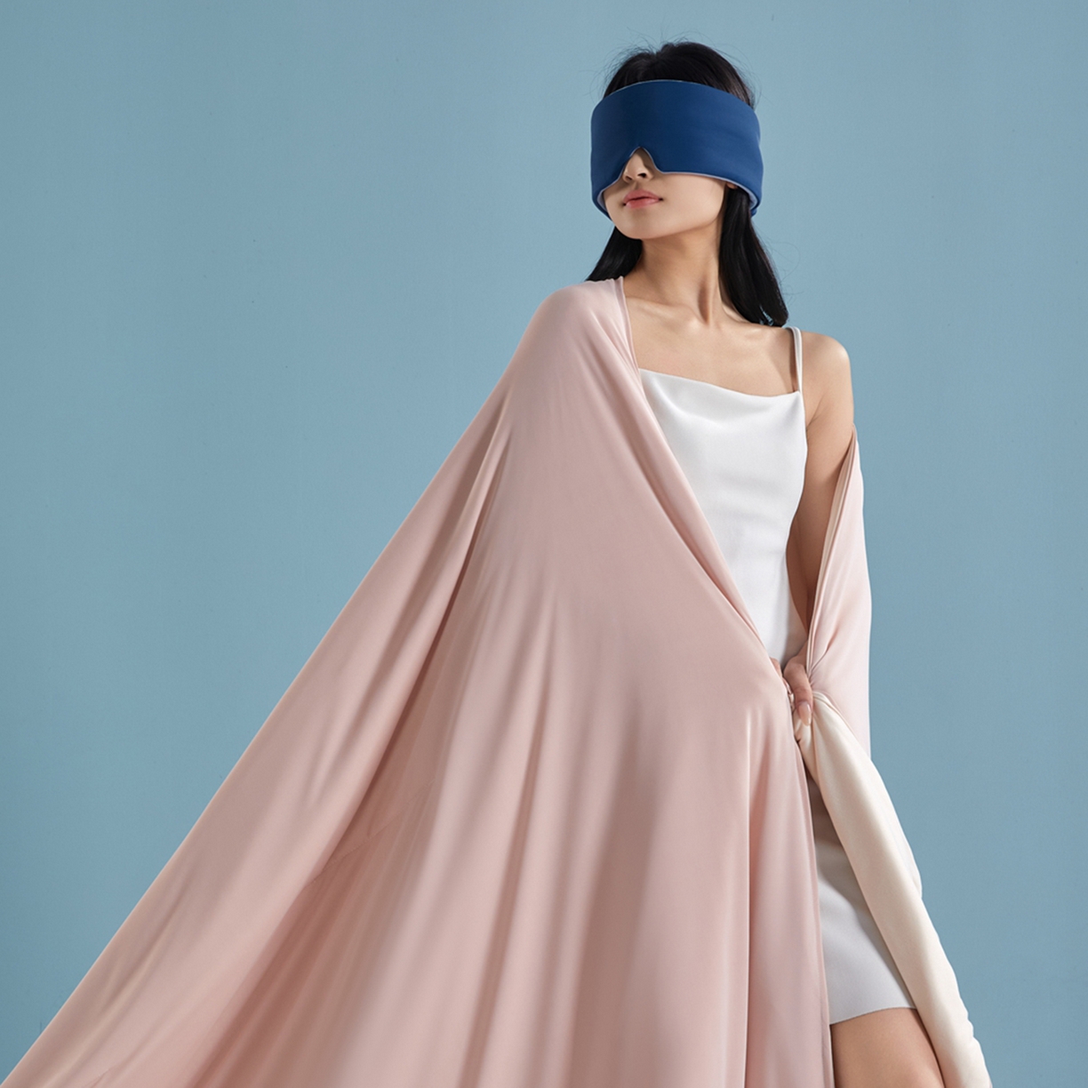 91家纺网 家纺一手货源 找家纺 龙图家纺 2026新款星球睡眠夏凉被被子被芯 橘雾粉