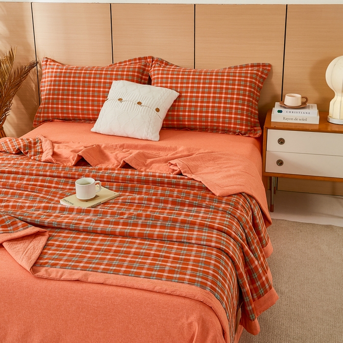 91家纺网 家纺一手货源 找家纺 （总）81号家纺 2026新款全棉纯棉色织棉花夏被夏凉被空调被