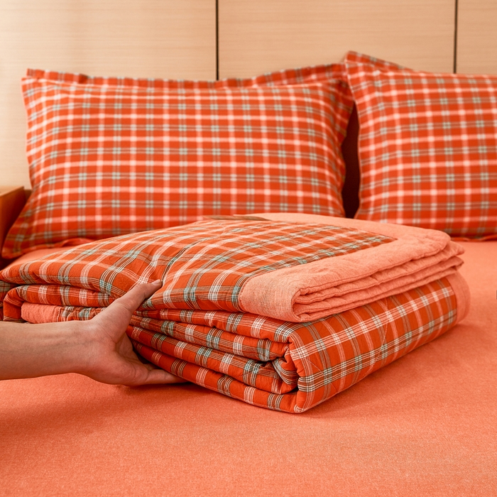 91家纺网 家纺一手货源 找家纺 （总）81号家纺 2026新款全棉纯棉色织棉花夏被夏凉被空调被