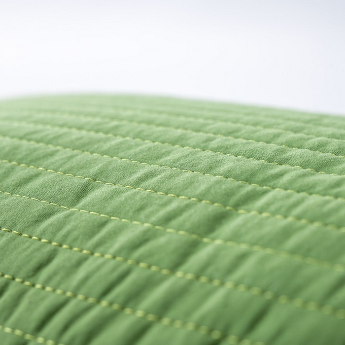 91家纺网 家纺一手货源 找家纺 怡薇格枕芯 2026新款韩式砂洗全荞麦枕头枕芯 绿色