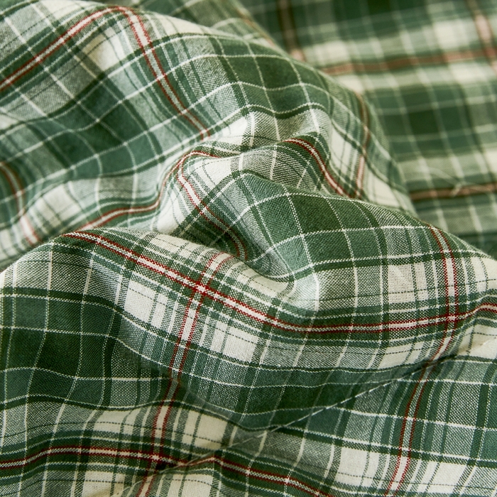 91家纺网 家纺一手货源 找家纺 81号家纺 2026新款全棉纯棉色织棉花夏被夏凉被空调被 绿小格