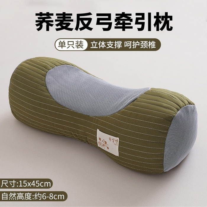 91家纺网 家纺一手货源 找家纺 （总）怡薇格枕芯 2026新款款绗缝元宝荞麦枕枕头枕芯