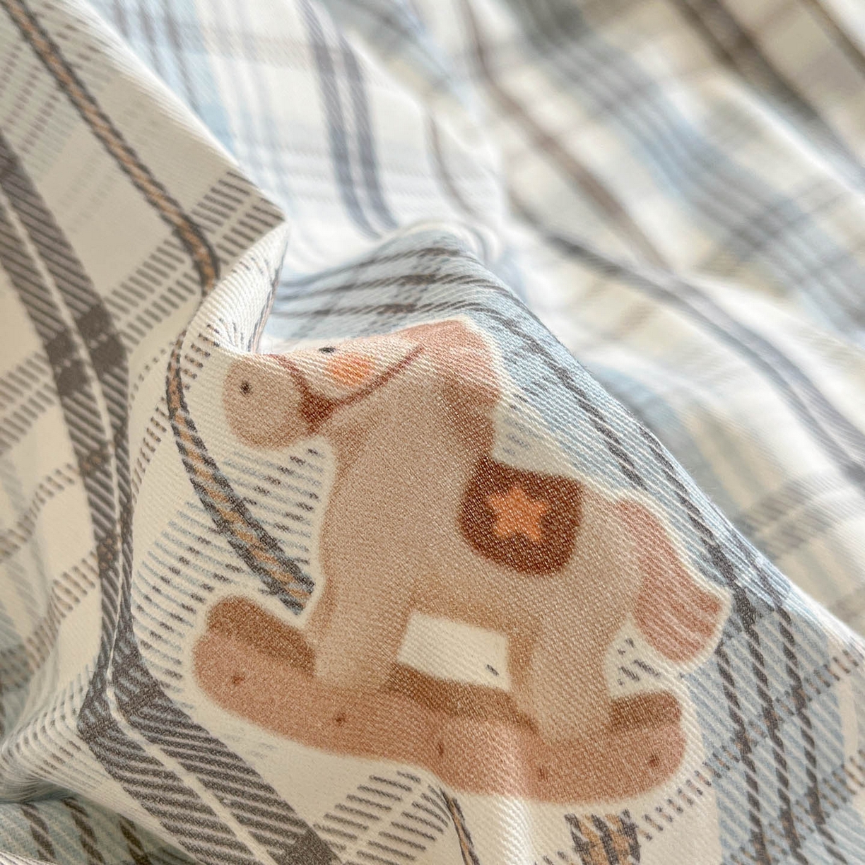 91家纺网 家纺一手货源 找家纺 涵宸家纺 2026新款全棉印花小清新四件套 术马格