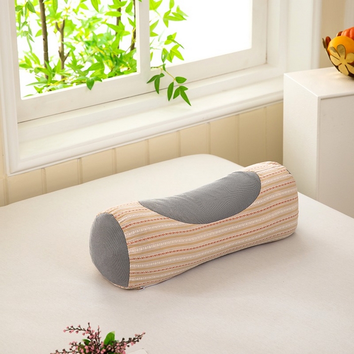 91家纺网 家纺一手货源 找家纺 （总）怡薇格枕芯 2026新款水洗棉条纹元宝荞麦枕头枕芯