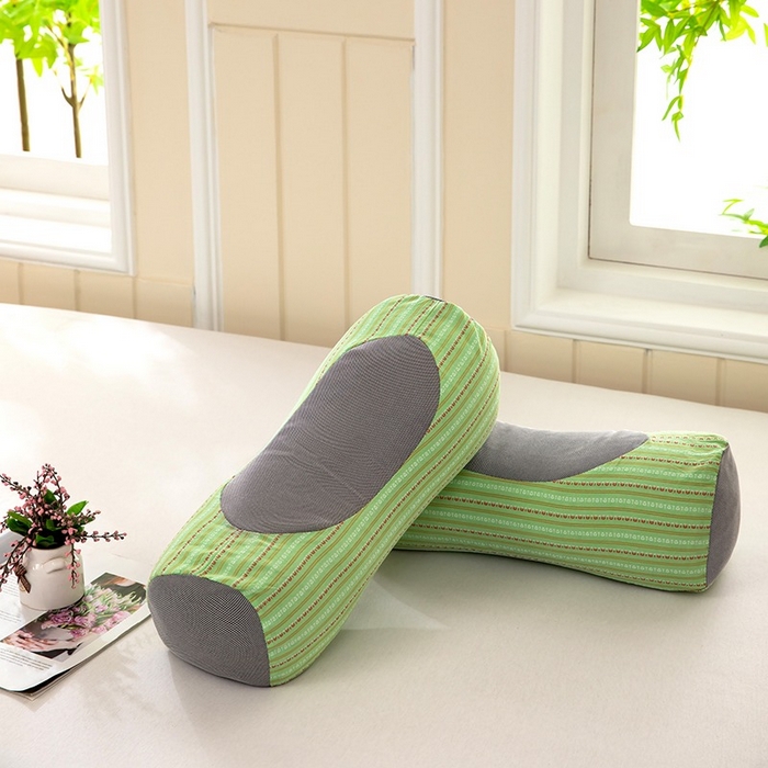 91家纺网 家纺一手货源 找家纺 （总）怡薇格枕芯 2026新款水洗棉条纹元宝荞麦枕头枕芯