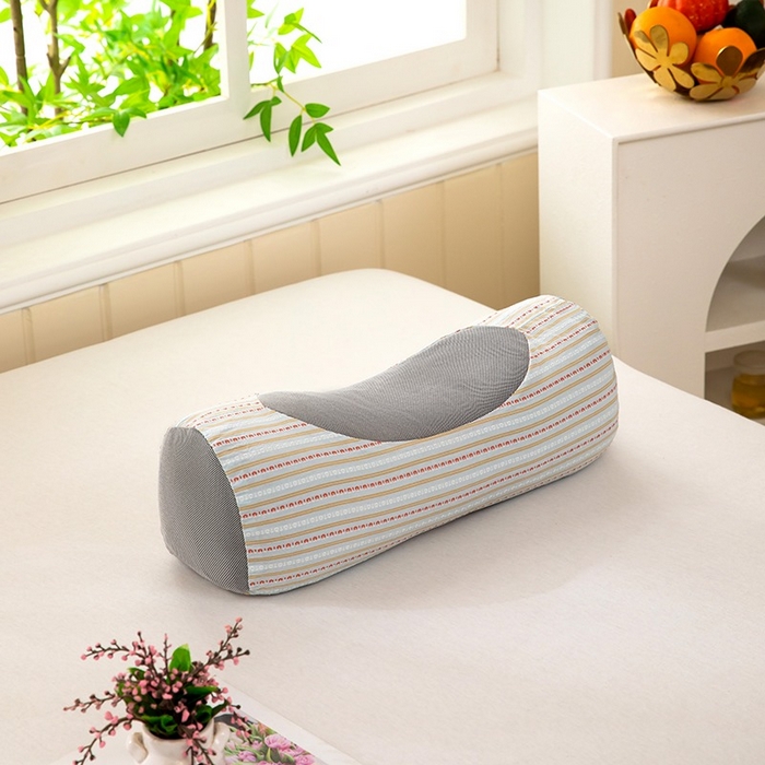 91家纺网 家纺一手货源 找家纺 （总）怡薇格枕芯 2026新款水洗棉条纹元宝荞麦枕头枕芯