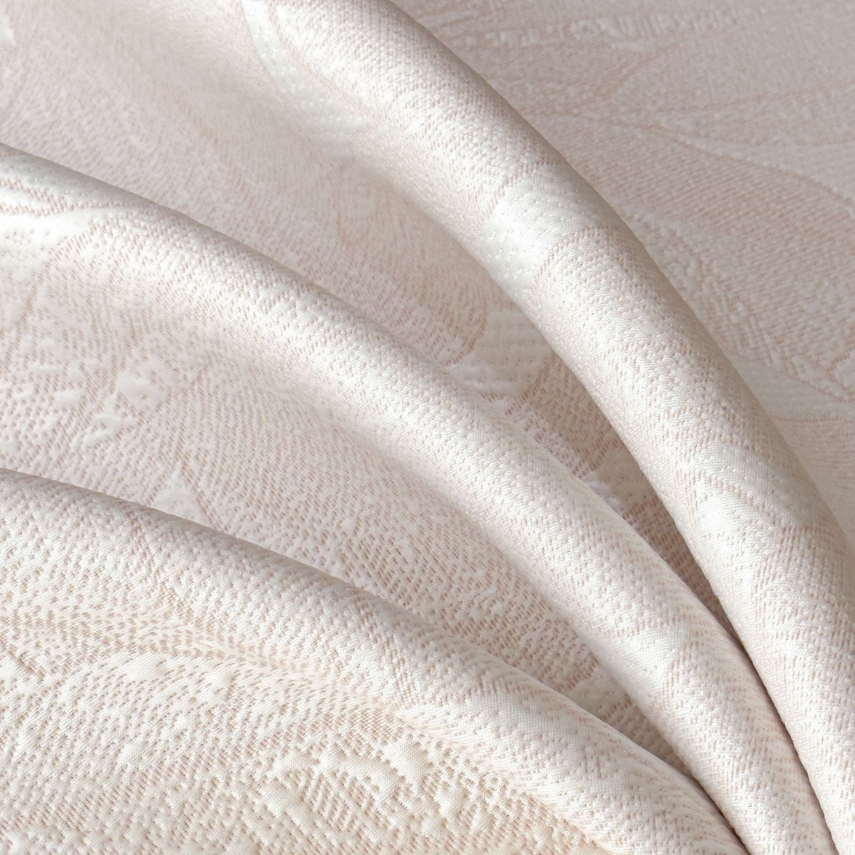 91家纺网 家纺一手货源 找家纺 孩子王家纺 2026春夏新款凉感过0.21夏天家用软席子可机洗空调席夏季高端华夫格凉席三件套 家大叶大-贝壳粉 床单款