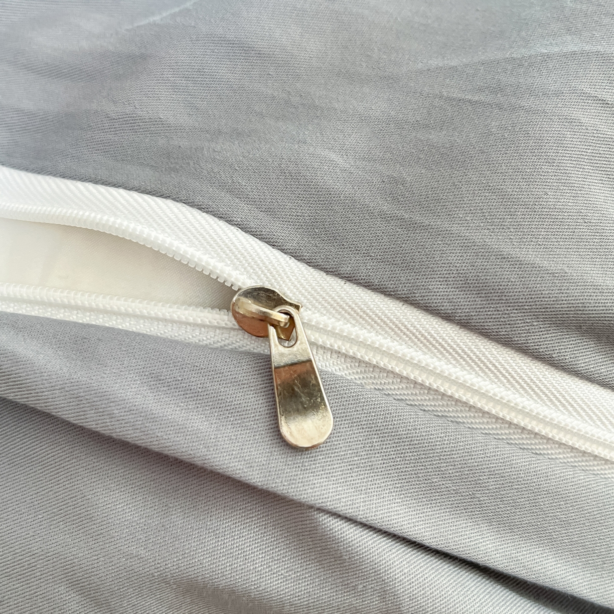 91家纺网 家纺一手货源 找家纺 如一 2026新款全棉纯棉华夫格大版数码印花四件套 熊猫灰