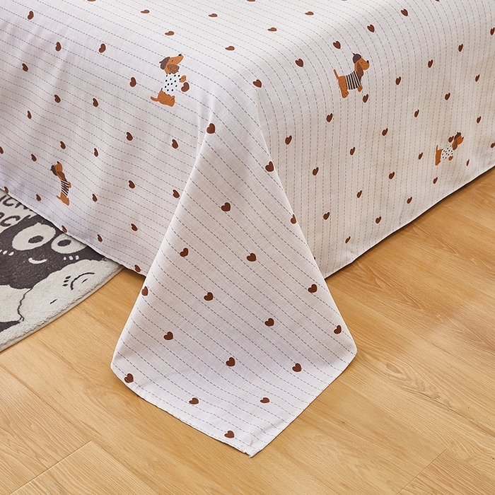 91家纺网 家纺一手货源 找家纺 （总）蕾诺家纺 2026新款老粗布加厚全包防滑床单可组合三件套