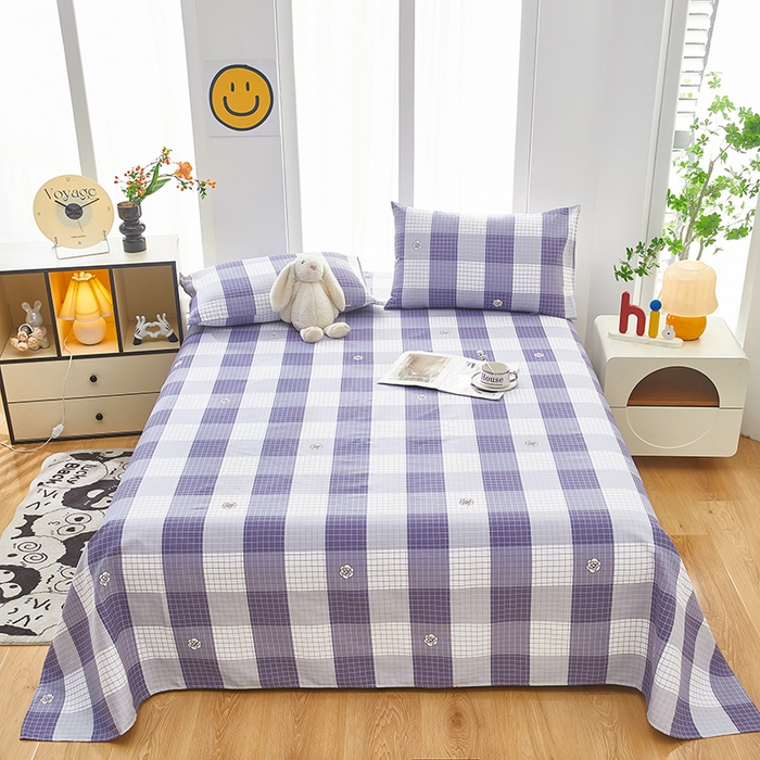 91家纺网 家纺一手货源 找家纺 （总）蕾诺家纺 2026新款老粗布加厚全包防滑床单可组合三件套