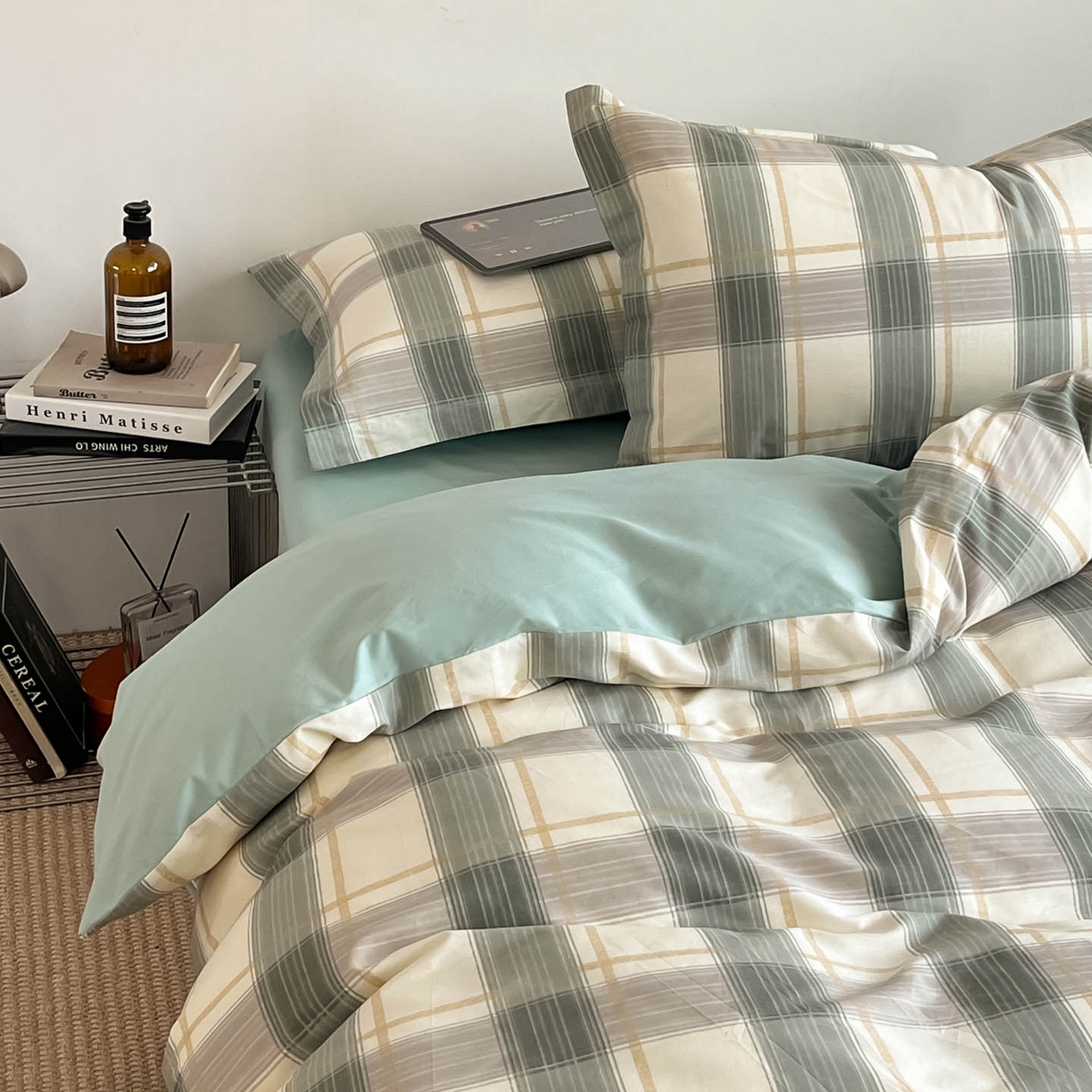 91家纺网 家纺一手货源 找家纺 （总）涵宸家纺 2026新款全棉印花简约四件套