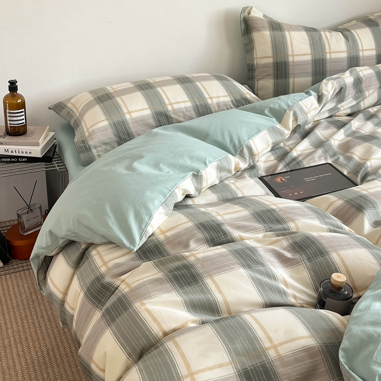 91家纺网 家纺一手货源 找家纺 （总）涵宸家纺 2026新款全棉印花简约四件套