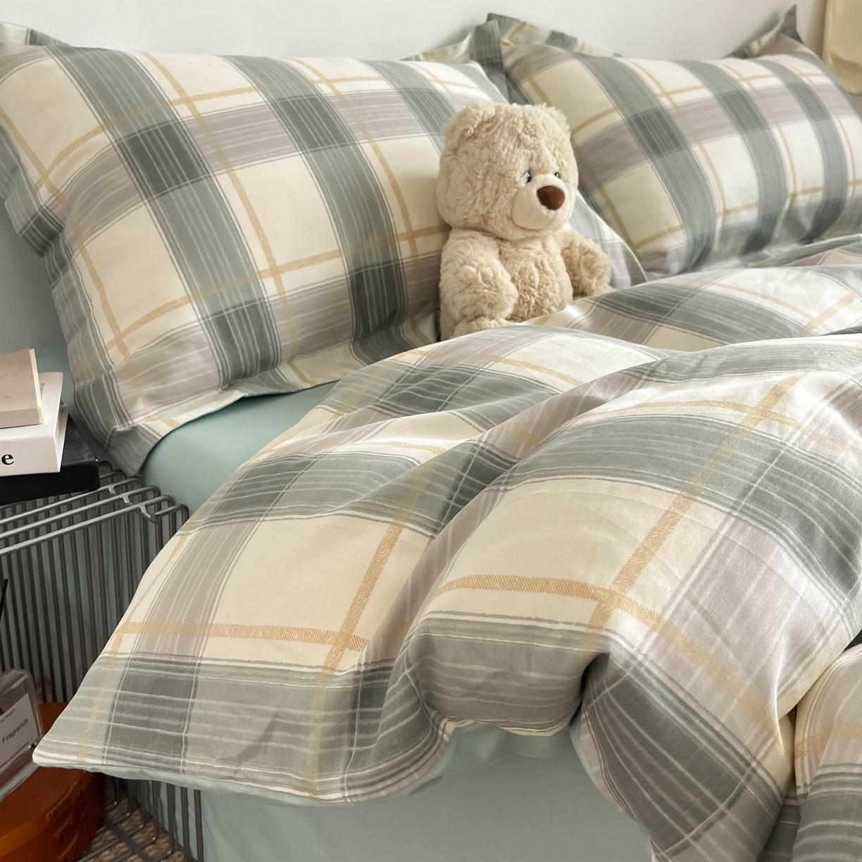 91家纺网 家纺一手货源 找家纺 （总）涵宸家纺 2026新款全棉印花简约四件套