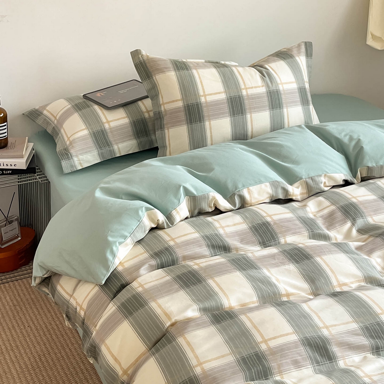 91家纺网 家纺一手货源 找家纺 （总）涵宸家纺 2026新款全棉印花简约四件套