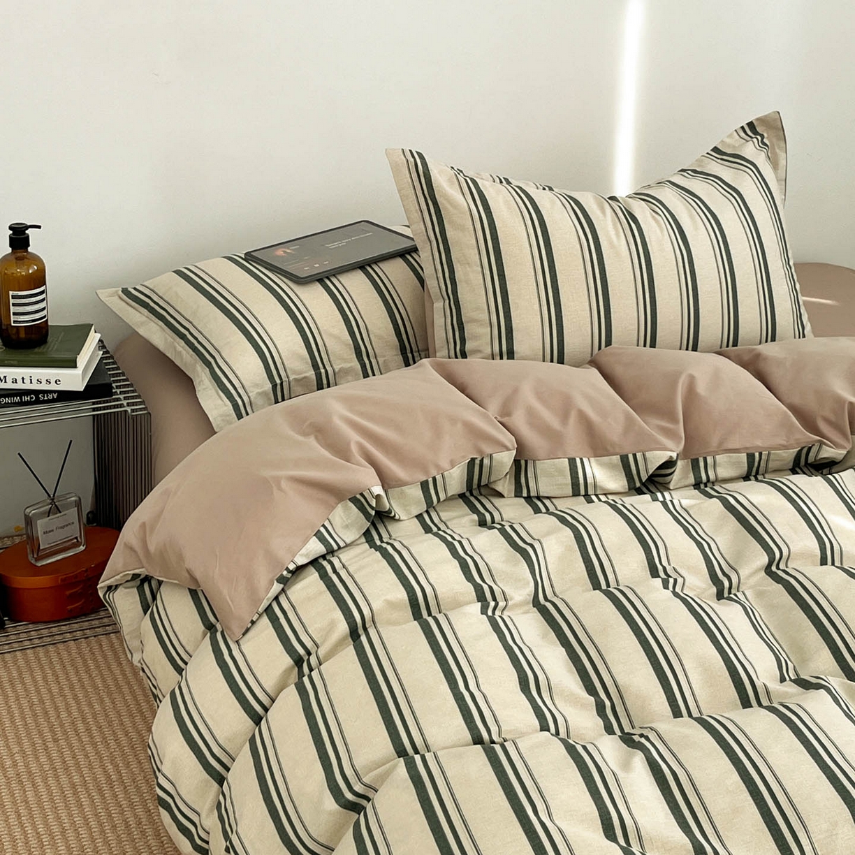 91家纺网 家纺一手货源 找家纺 （总）涵宸家纺 2026新款全棉印花简约四件套