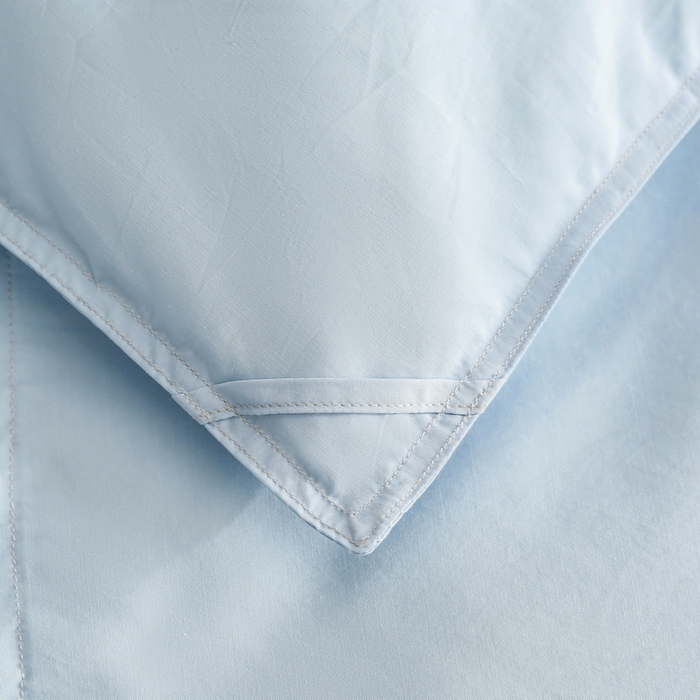 91家纺网 家纺一手货源 找家纺 禹祥家纺 2026新款可水洗羽绒夏被空调被羽绒春秋被可水洗羽绒被 天空蓝