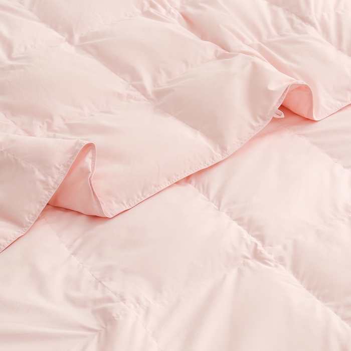 91家纺网 家纺一手货源 找家纺 禹祥家纺 2026新款可水洗羽绒夏被空调被羽绒春秋被可水洗羽绒被 樱花粉