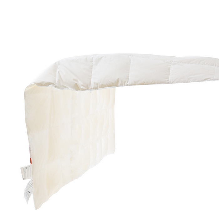 91家纺网 家纺一手货源 找家纺 禹祥家纺 2026新款可水洗羽绒夏被空调被羽绒春秋被可水洗羽绒被 月牙白