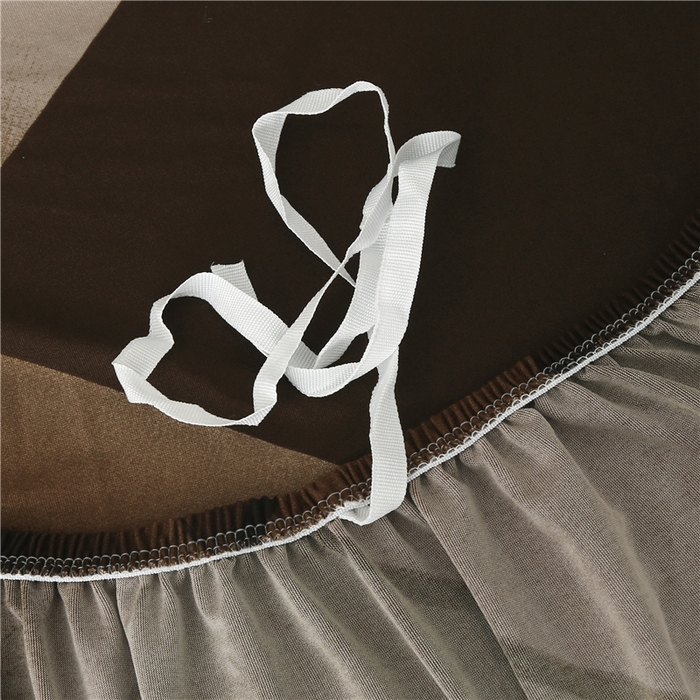 91家纺网 家纺一手货源 找家纺 雅竹家纺 牛奶丝印花沙发套 方糖-咖