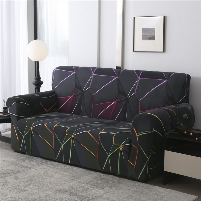 91家纺网 家纺一手货源 找家纺 雅竹家纺 牛奶丝印花沙发套 光年