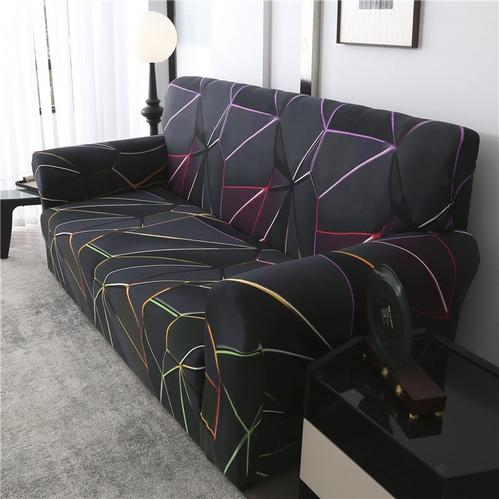 91家纺网 家纺一手货源 找家纺 雅竹家纺 牛奶丝印花沙发套 光年