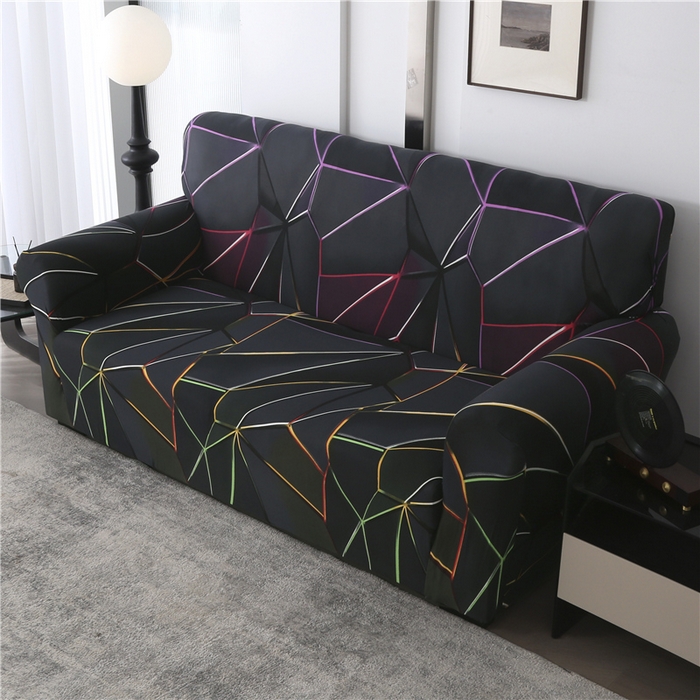 91家纺网 家纺一手货源 找家纺 雅竹家纺 牛奶丝印花沙发套 光年