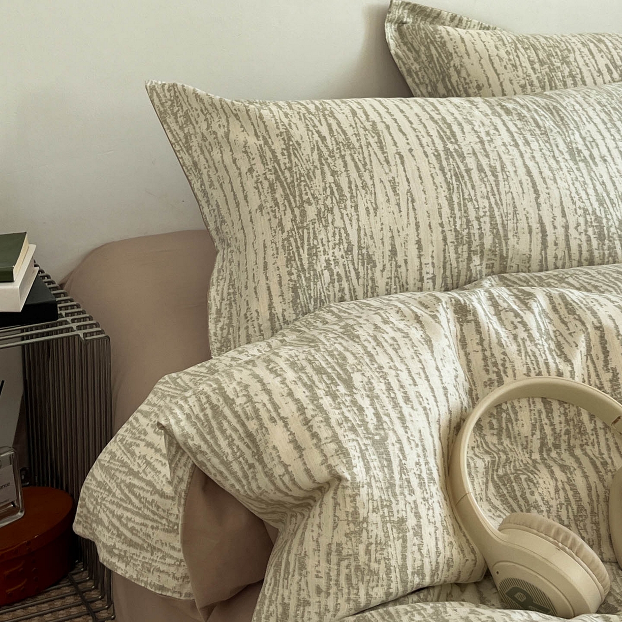 91家纺网 家纺一手货源 找家纺 涵宸家纺 2026新款全棉印花简约四件套 德林