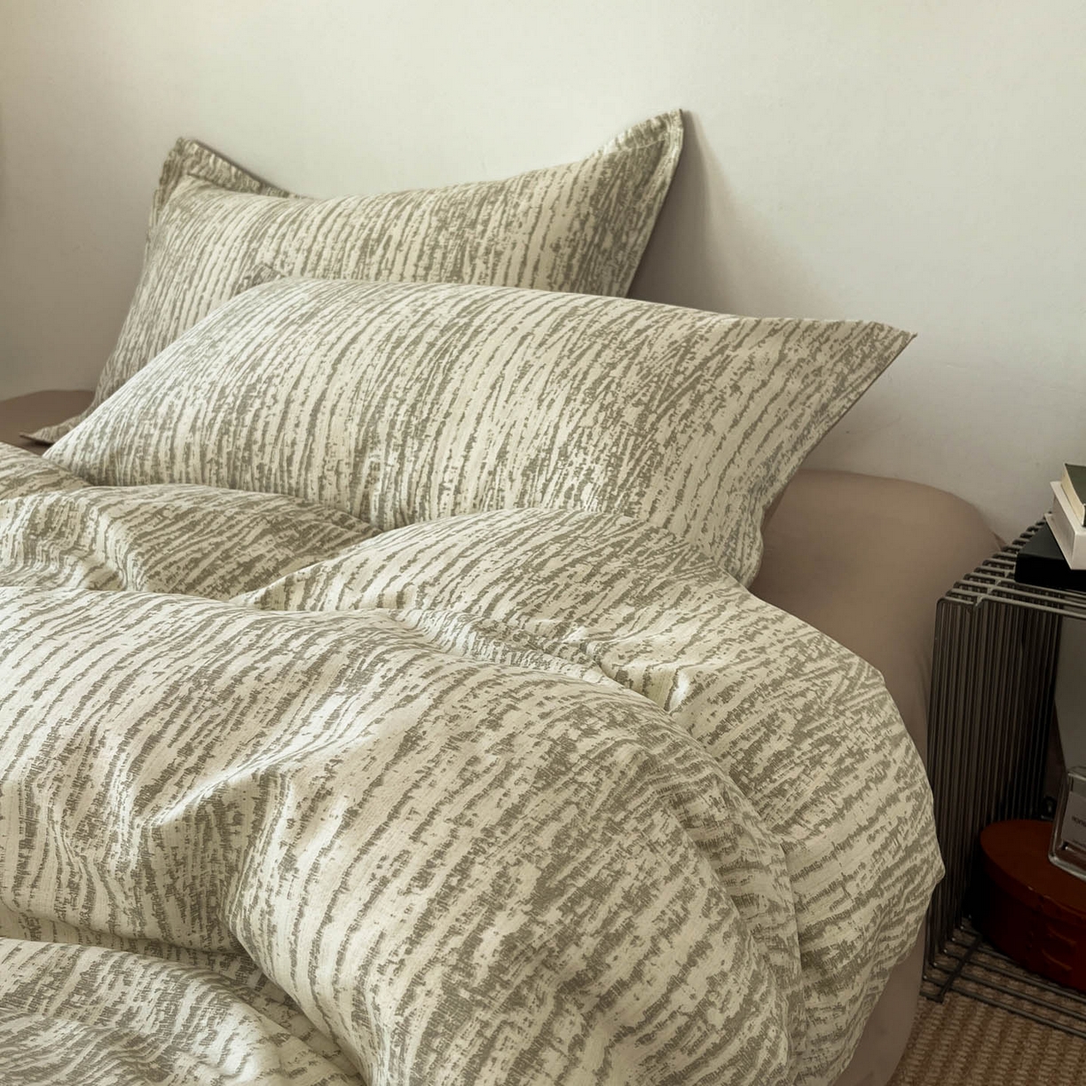 91家纺网 家纺一手货源 找家纺 涵宸家纺 2026新款全棉印花简约四件套 德林