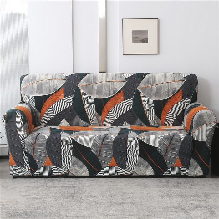 （总）雅竹家纺 牛奶丝印花沙发套