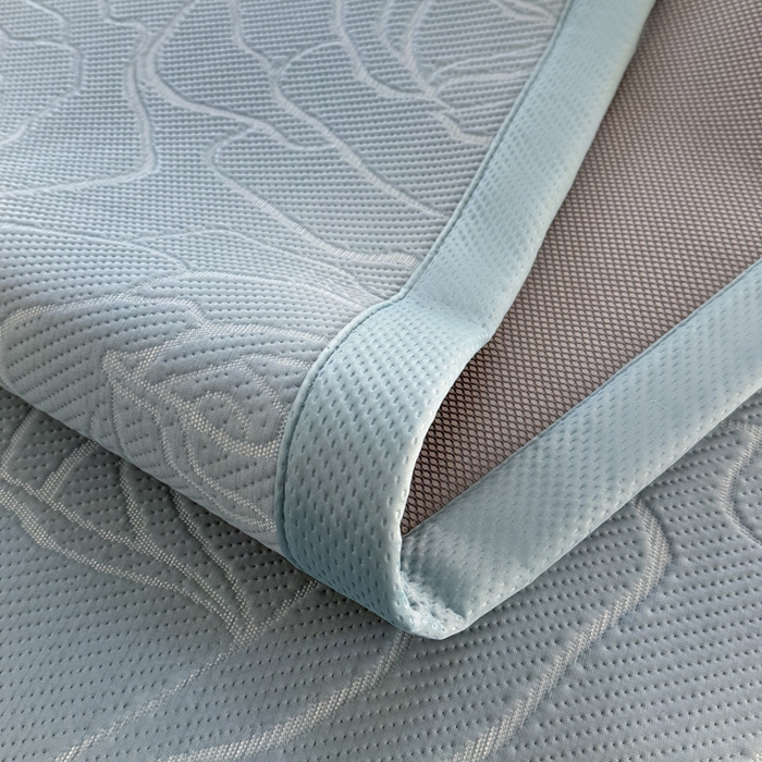 91家纺网 家纺一手货源 找家纺 （总）步步高席业 2026新款凉感冰豆豆凉席-大花款