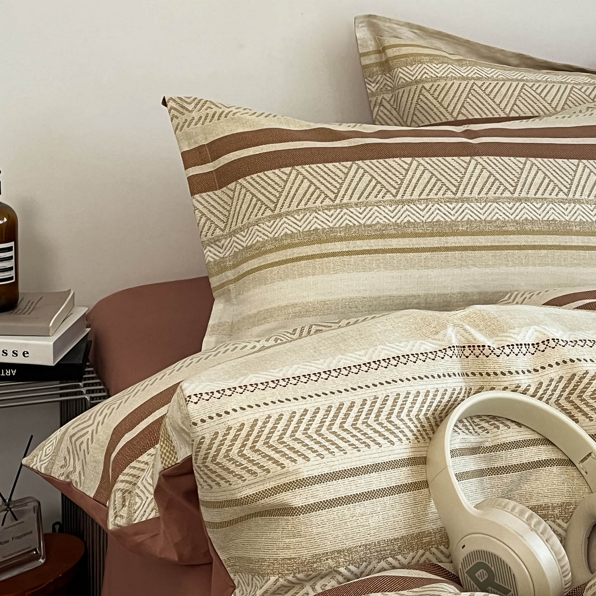 91家纺网 家纺一手货源 找家纺 涵宸家纺 2026新款全棉印花简约四件套 里威