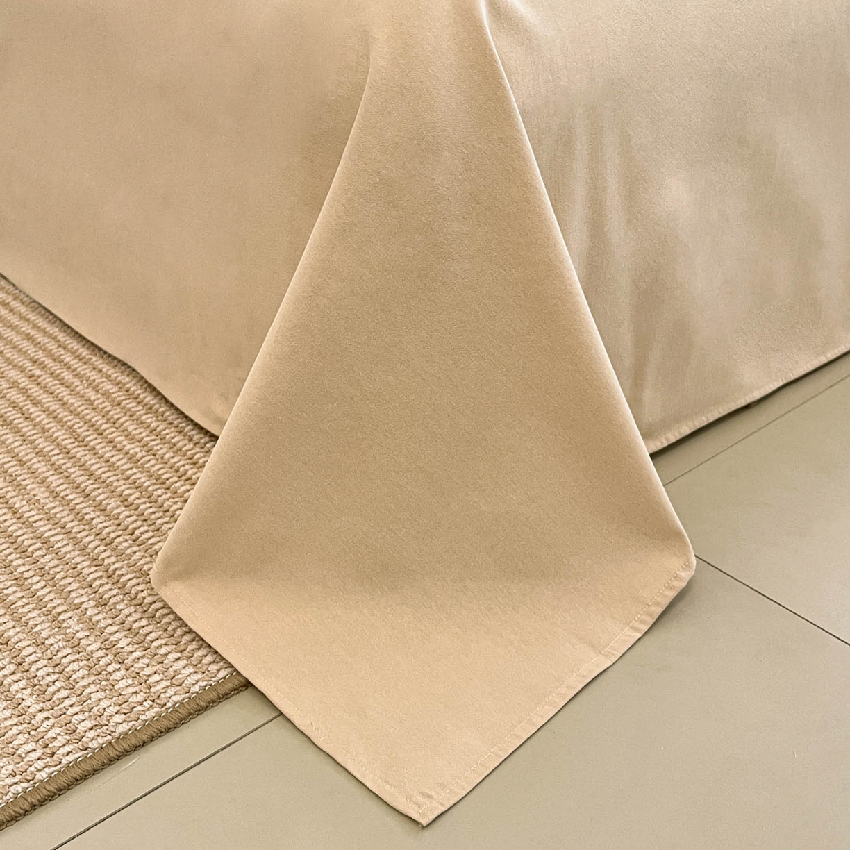 91家纺网 家纺一手货源 找家纺 涵宸家纺 2026新款全棉印花简约四件套 沐林光