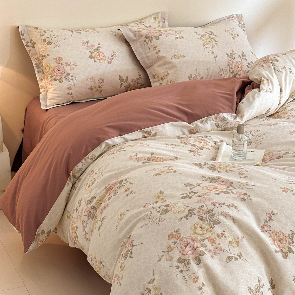 91家纺网 家纺一手货源 找家纺 （总）涵宸家纺 2026新款全棉印花花卉四件套