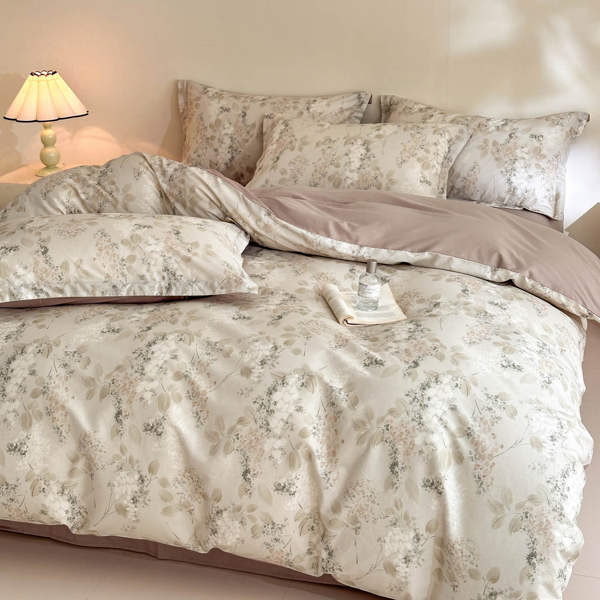 91家纺网 家纺一手货源 找家纺 （总）涵宸家纺 2026新款全棉印花花卉四件套