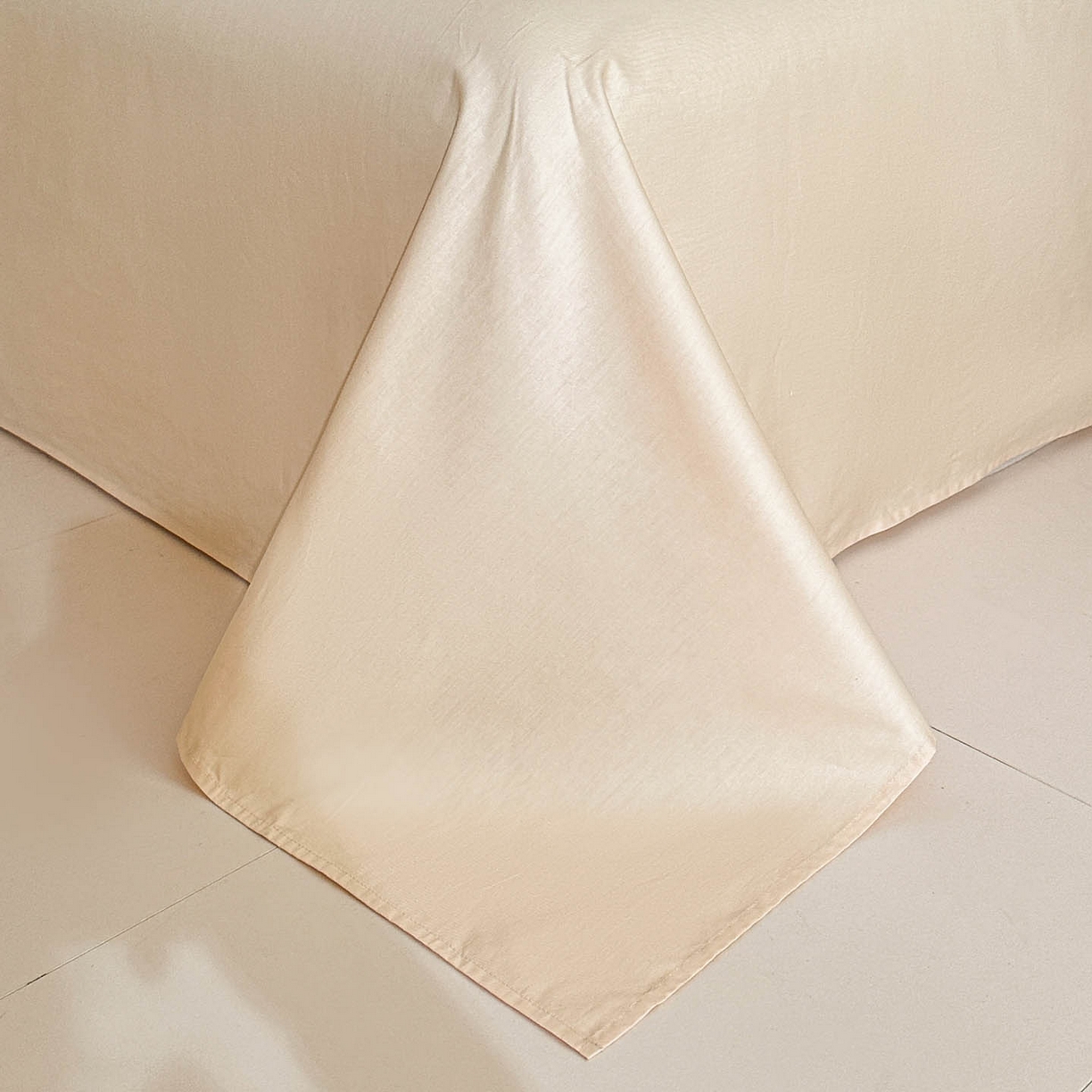 91家纺网 家纺一手货源 找家纺 涵宸家纺 2026新款全棉印花花卉四件套 春江雾花