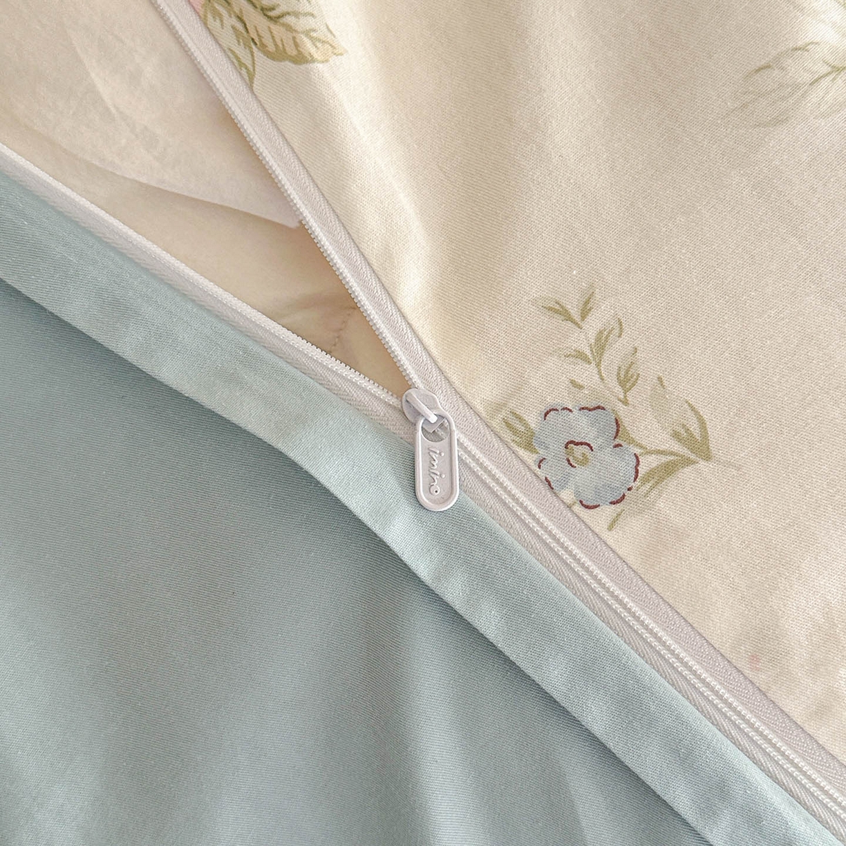 91家纺网 家纺一手货源 找家纺 涵宸家纺 2026新款全棉印花花卉四件套 花田洛