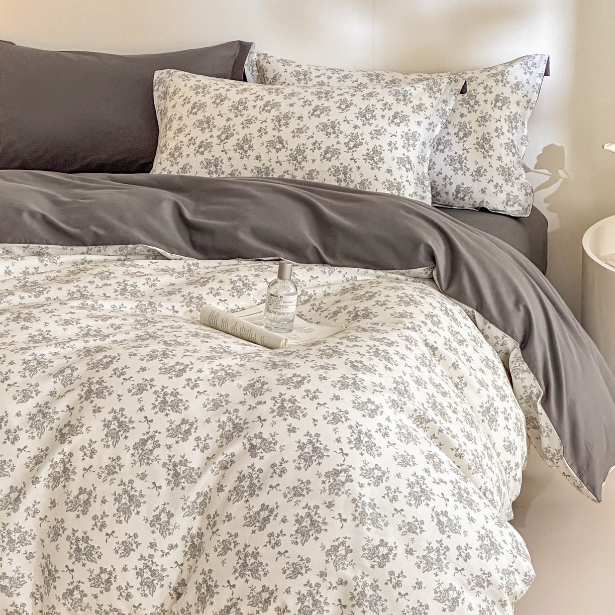 91家纺网 家纺一手货源 找家纺 涵宸家纺 2026新款全棉印花花卉四件套 黎梦