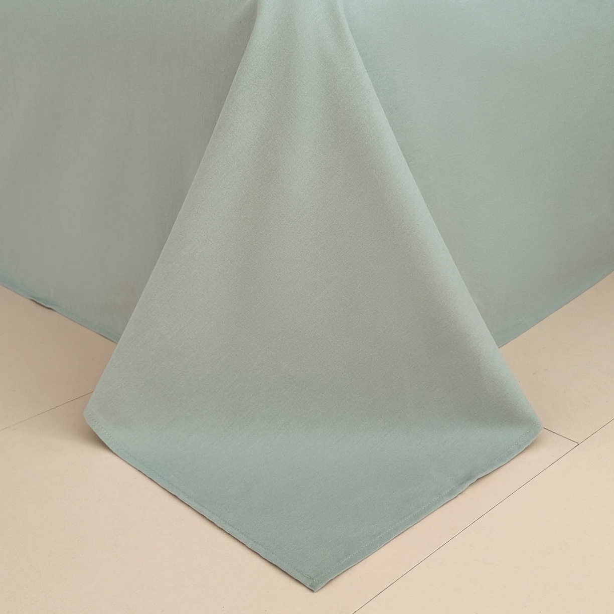 91家纺网 家纺一手货源 找家纺 涵宸家纺 2026新款全棉印花花卉四件套 绿涧