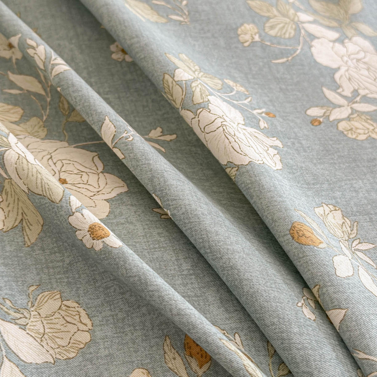 91家纺网 家纺一手货源 找家纺 涵宸家纺 2026新款全棉印花花卉四件套 陌上花开