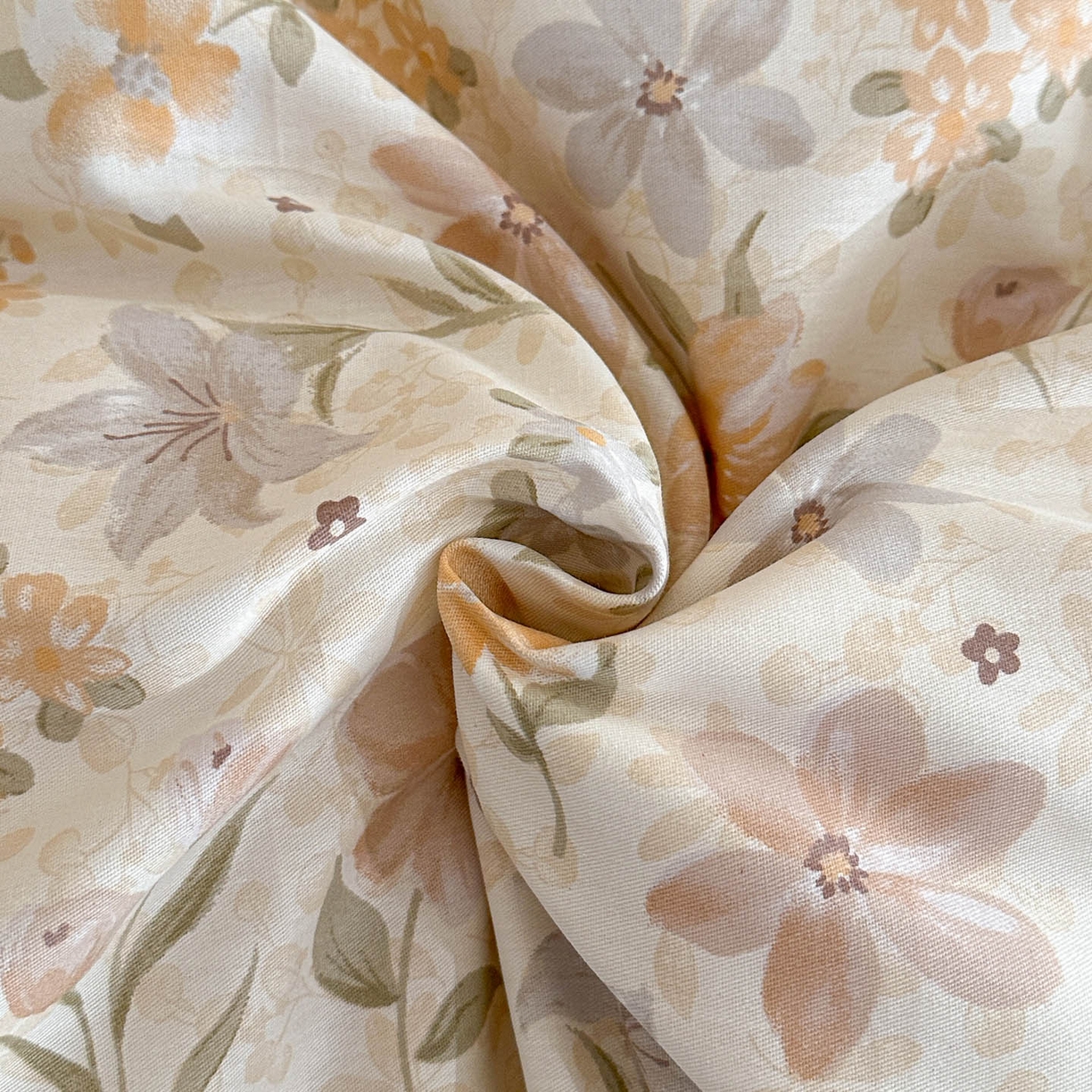 91家纺网 家纺一手货源 找家纺 涵宸家纺 2026新款全棉印花花卉四件套 苏屿