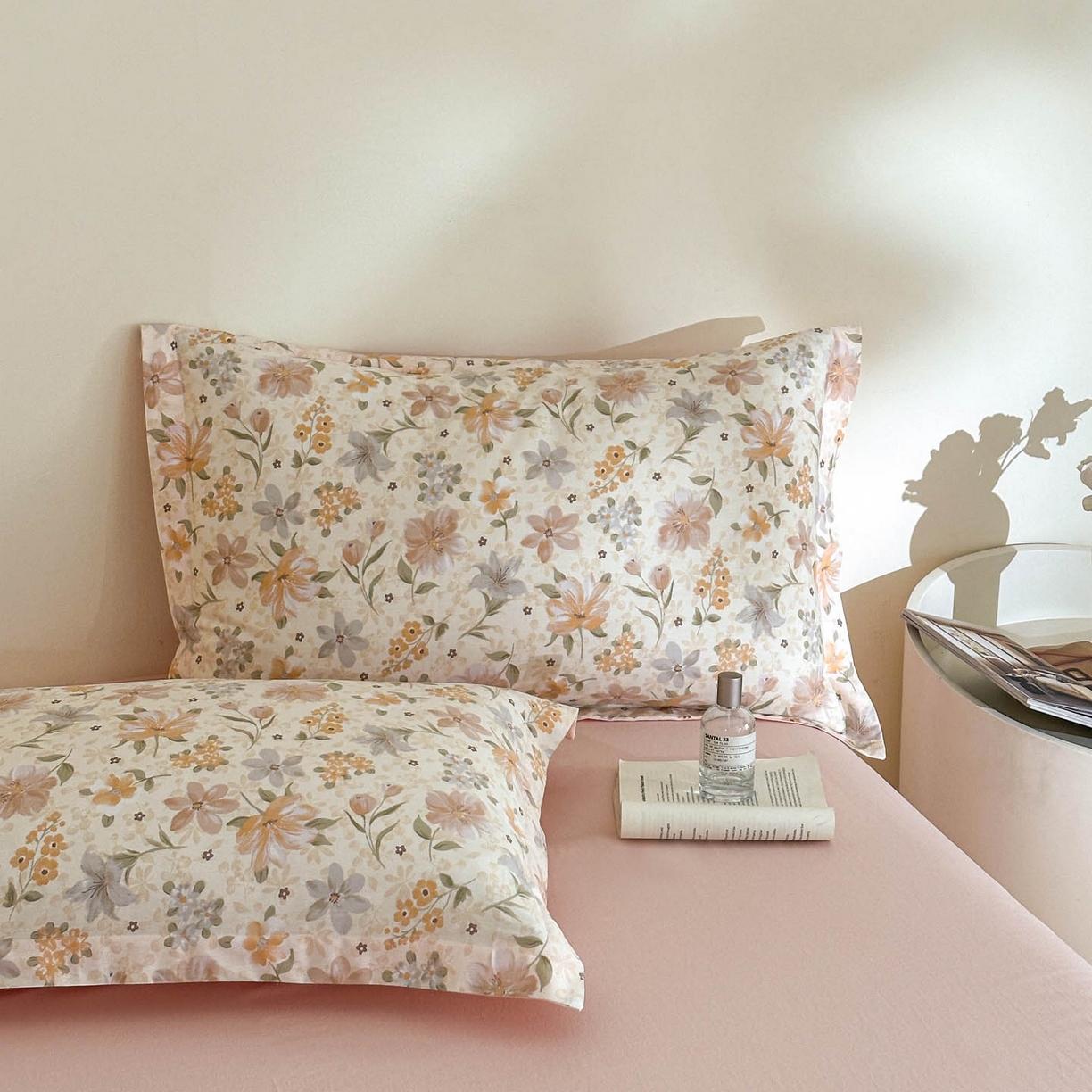 91家纺网 家纺一手货源 找家纺 涵宸家纺 2026新款全棉印花花卉四件套 苏屿