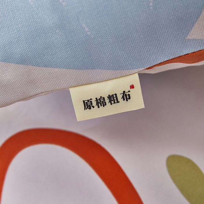 91家纺网 家纺一手货源 找家纺 蕾诺家纺 2026新款老粗布加厚全包防滑床单可组合三件套 心怡