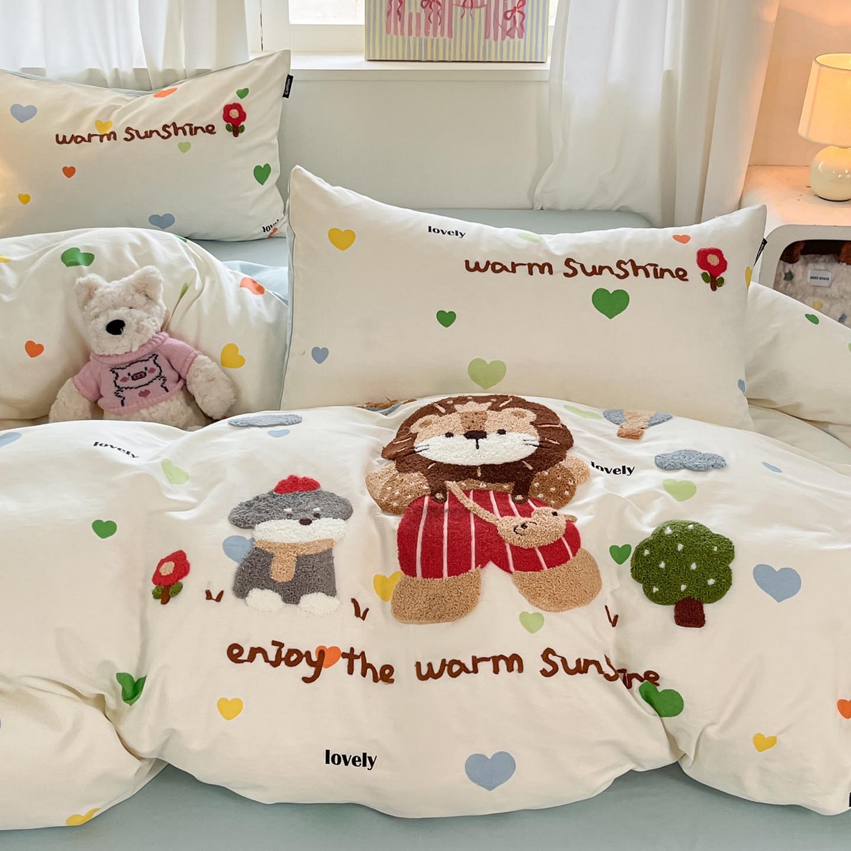 91家纺网 家纺一手货源 找家纺 （总）涵宸家纺 2026新款全棉印花毛巾绣四件套