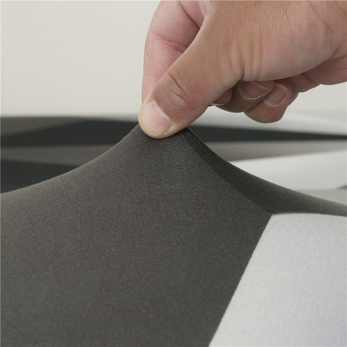 91家纺网 家纺一手货源 找家纺 雅竹家纺 牛奶丝印花连体椅套 叠影