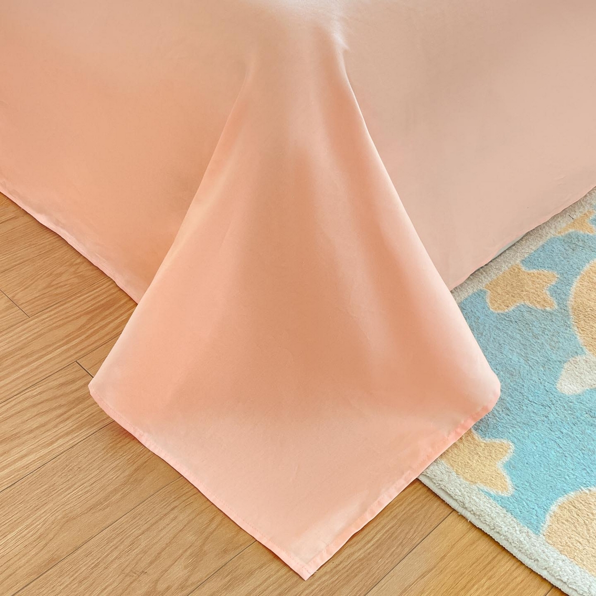 91家纺网 家纺一手货源 找家纺 涵宸家纺 2026新款全棉印花毛巾绣四件套 甜心兔