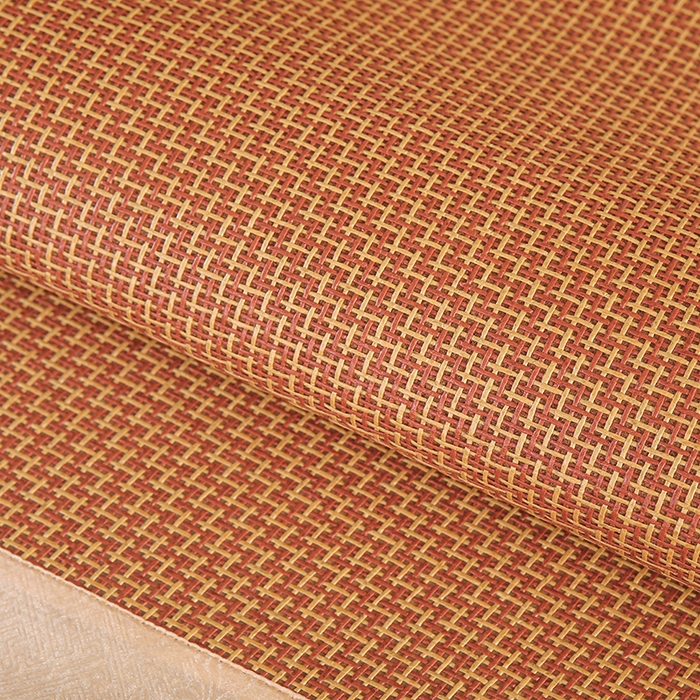 91家纺网 家纺一手货源 找家纺 步步高席业 2026新款艾草刺绣宽边凉席藤席 步步高