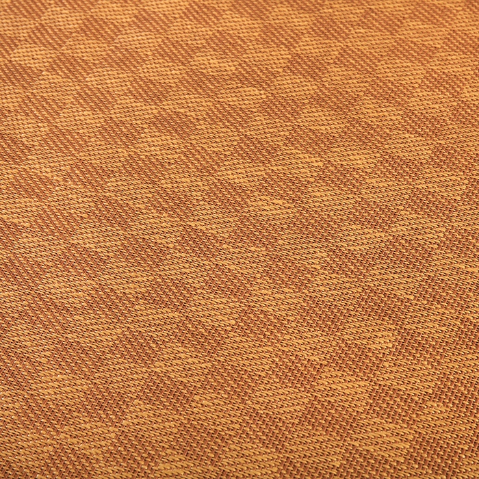 91家纺网 家纺一手货源 找家纺 步步高席业 2026新款艾草刺绣宽边凉席藤席 经典格