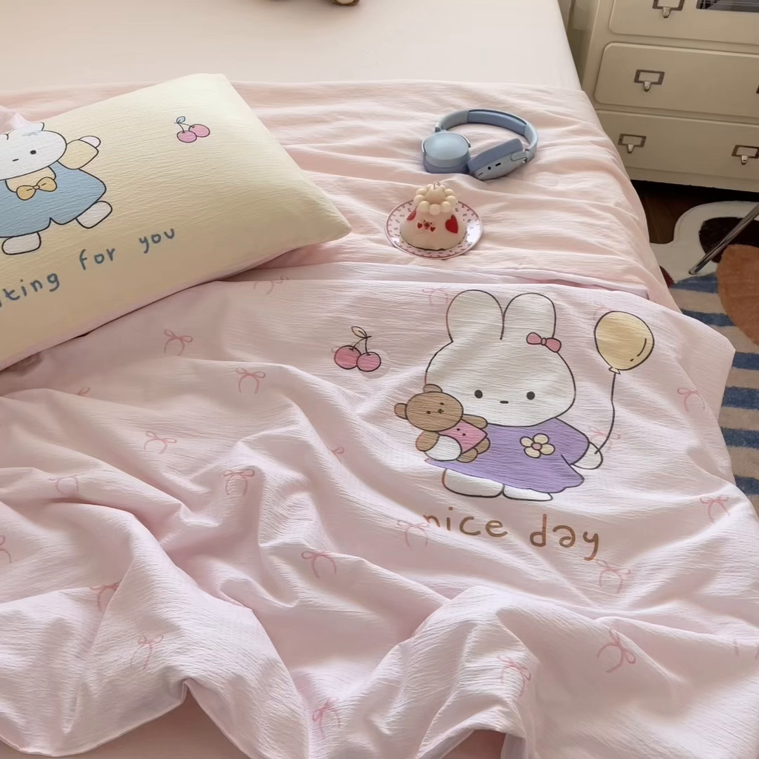 91家纺网 家纺一手货源 找家纺 （总）如约 2026新款云感木棉数码印花夏被